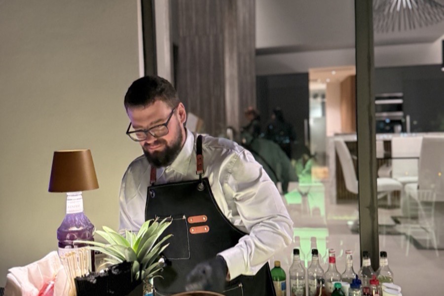 Mocktail bar setup for kids party and family events Miami